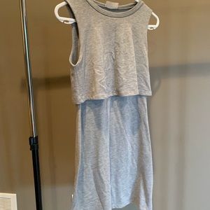 Grey casual dress